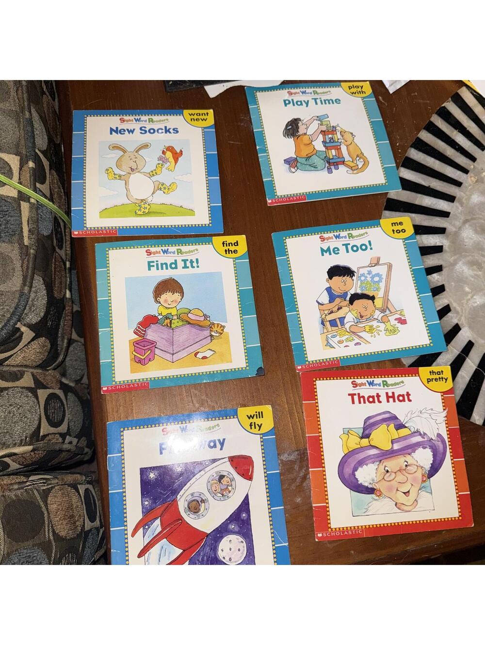 Scholastic Sight Word Readers Bundle 8 Books Early Readers Kids Learning